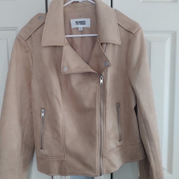 BB Dakota Faux Suede Jacket Crop XL - Picture 3 of 11